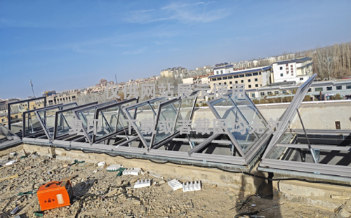 敦煌博物馆阎良排烟天窗