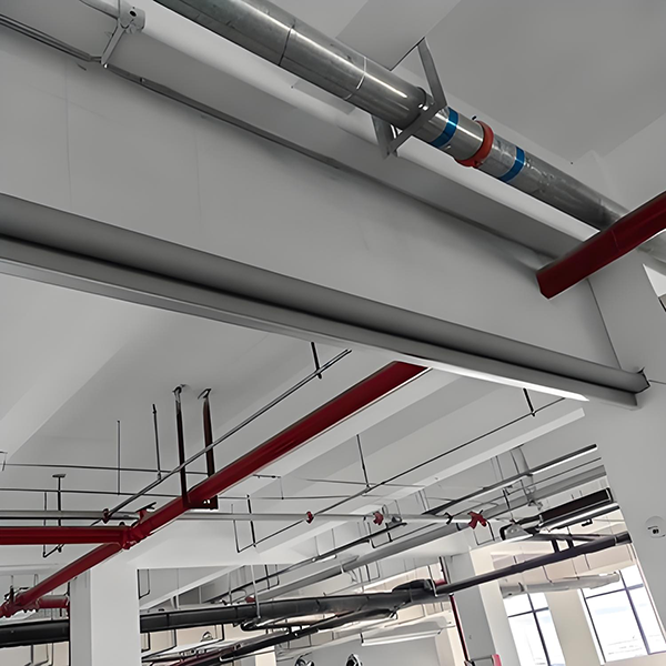 防火布阎良挡烟垂壁