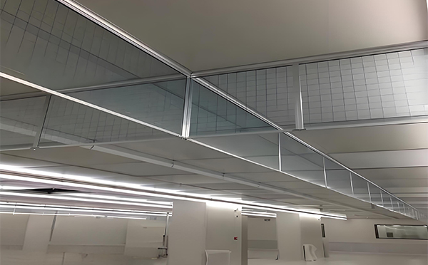 阎良玻璃挡烟垂壁