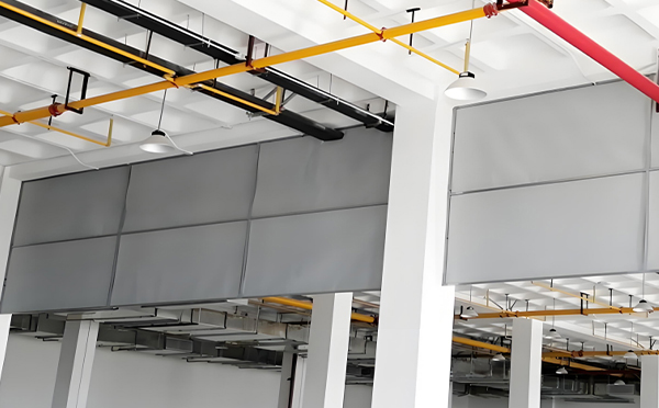 商场防烟分区常闭节点:阎良挡烟垂壁高度与控制器接线图解 商场防烟分区常闭节点:阎良挡烟垂壁高度与控制器接线图解